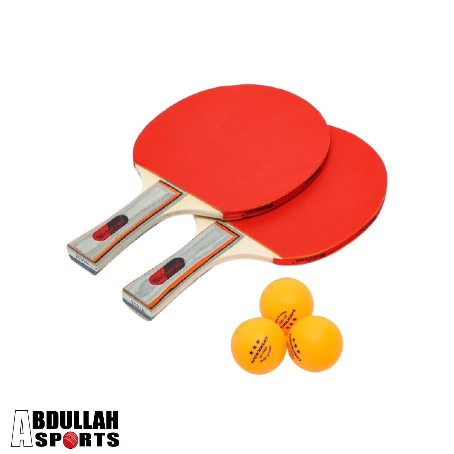 Weinixun Table Tennis Racket 2 Player Set With Balls