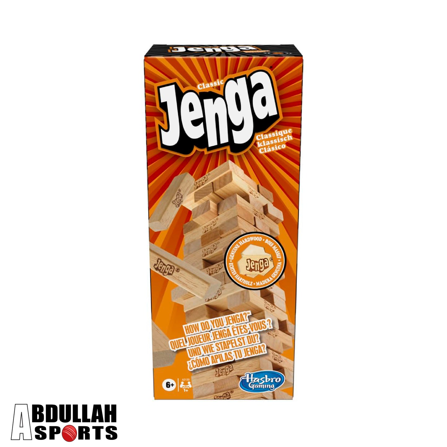 Jenga Classic Stacking Tower Game