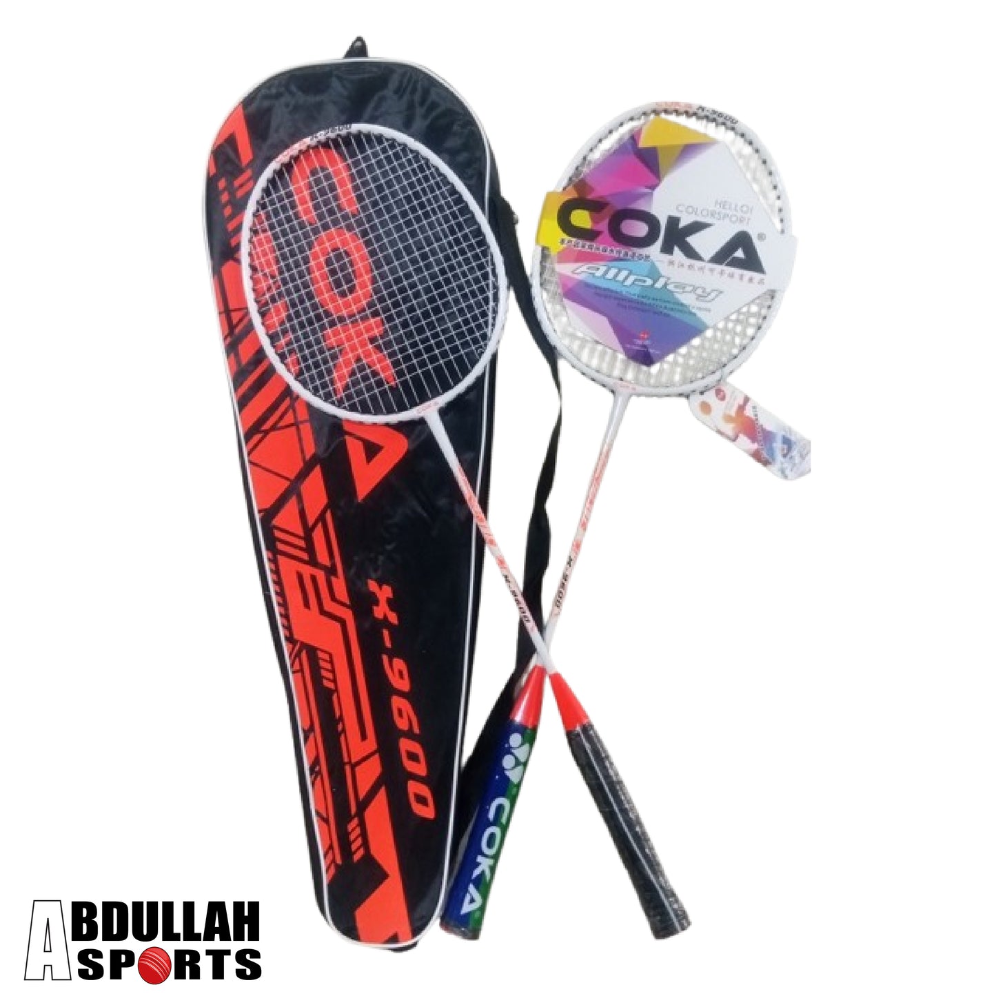 Coka X-9600 Badminton Racket (Pair)