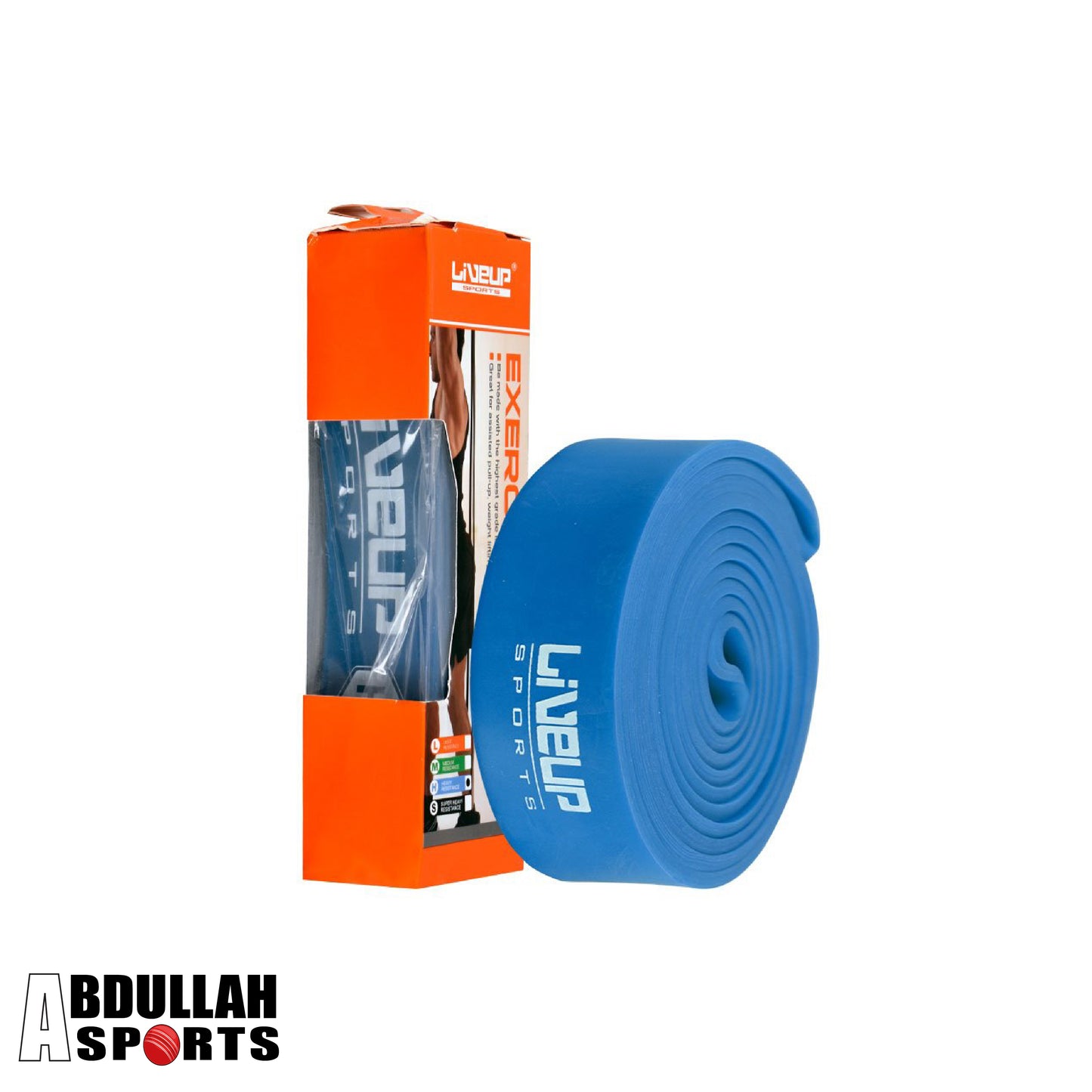 Liveup Resistance Loop Band Latex Heavy Blue 45mm