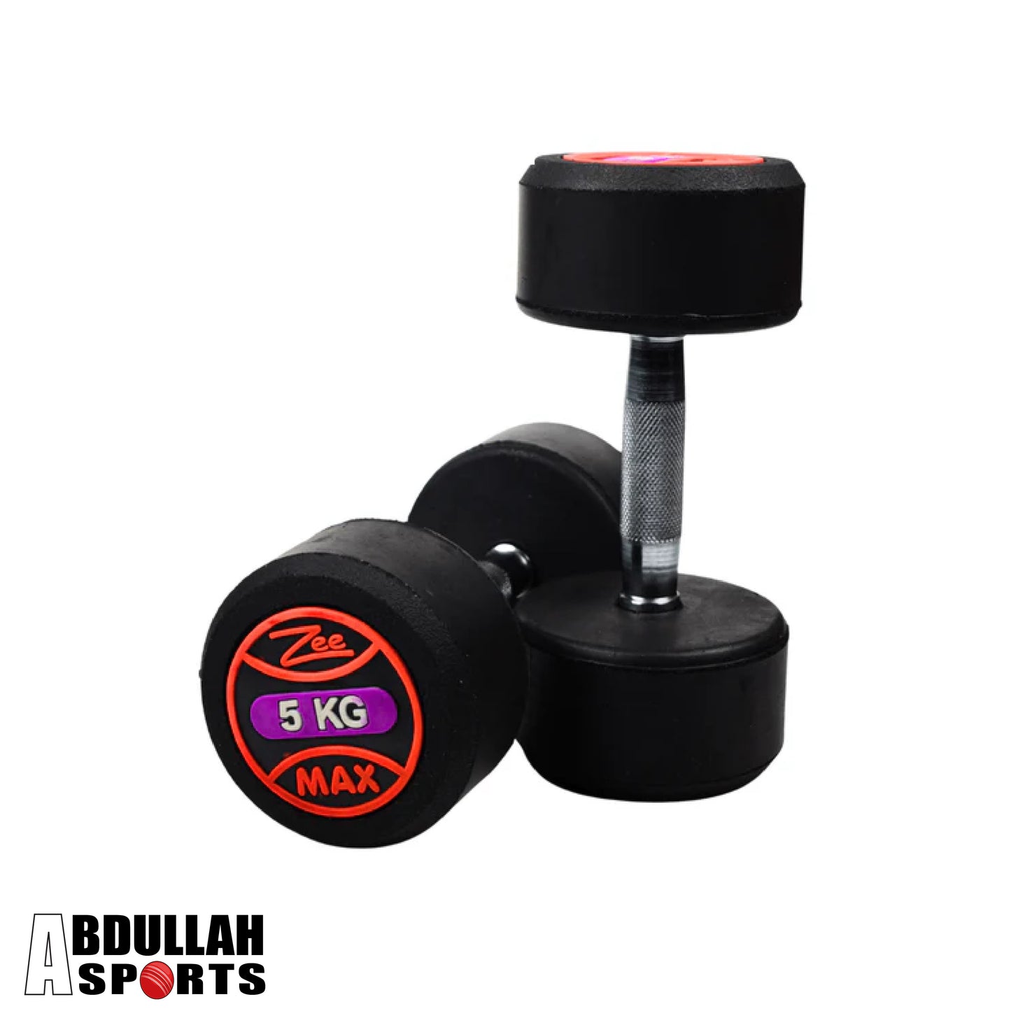 Zee Max Rubber Coated Dumbells 1Kg to 25Kg